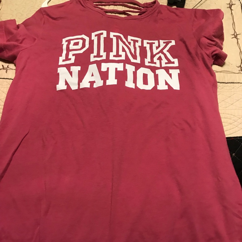 VS PINK NATION Size Medium